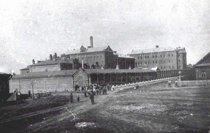 Вид на тюрьму «крест» (1910 год)