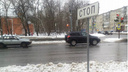В Ярославле автомобилистов штрафуют за заезд за разметку-невидимку