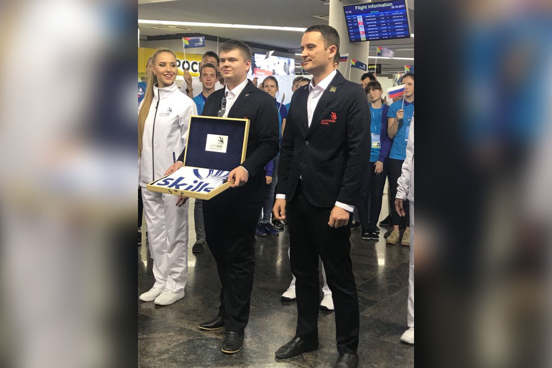 Победителей мирового чемпионата встретили в Сочи Победителей мирового чемпионата встретили в Сочи