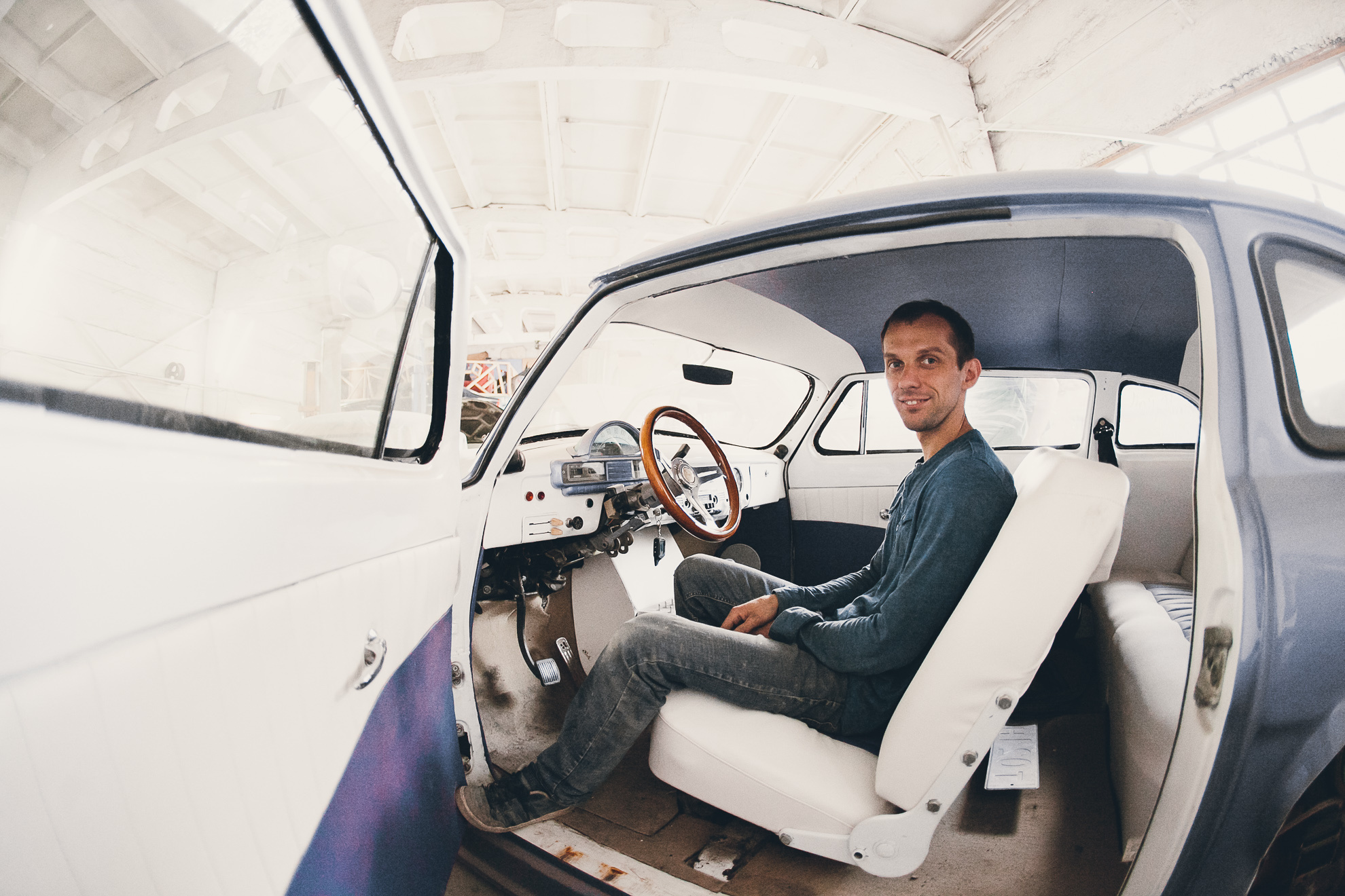 Иван Гренц восстанавливает и переделывает ретроавтомобили уже пять лет