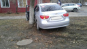 В Новокуйбышевске молодой водитель Hyundai сбил пешехода-нарушителя и врезался в дерево