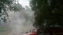 В Архангельске огнеборцы спасли иномарку от пламени