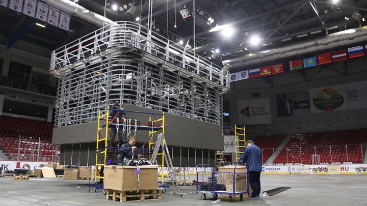 Как в НХЛ: новый видеокуб в арене «Трактор» будет самым большим в России