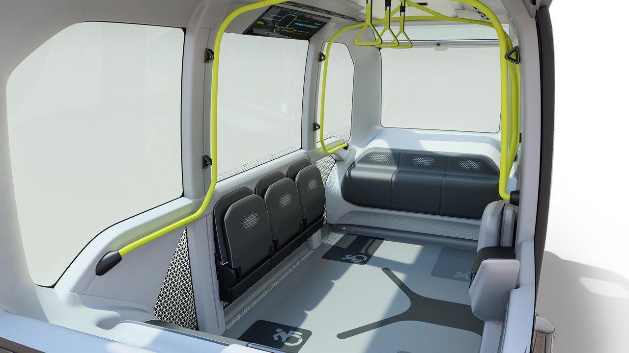 Беспилотный автобус Toyota e-palette