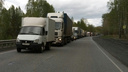 Трасса М-5 в Челябинской области встала в пробке из-за разбора зимней аварии
