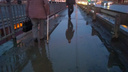 От предновогодней весны в Волгограде растаял Астраханский мост