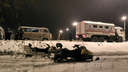 Под Самарой спасатели нашли погибшего водителя снегохода