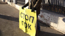 На активистку «Стоп ГОКа», задержанную в день визита Путина, могут завести уголовное дело