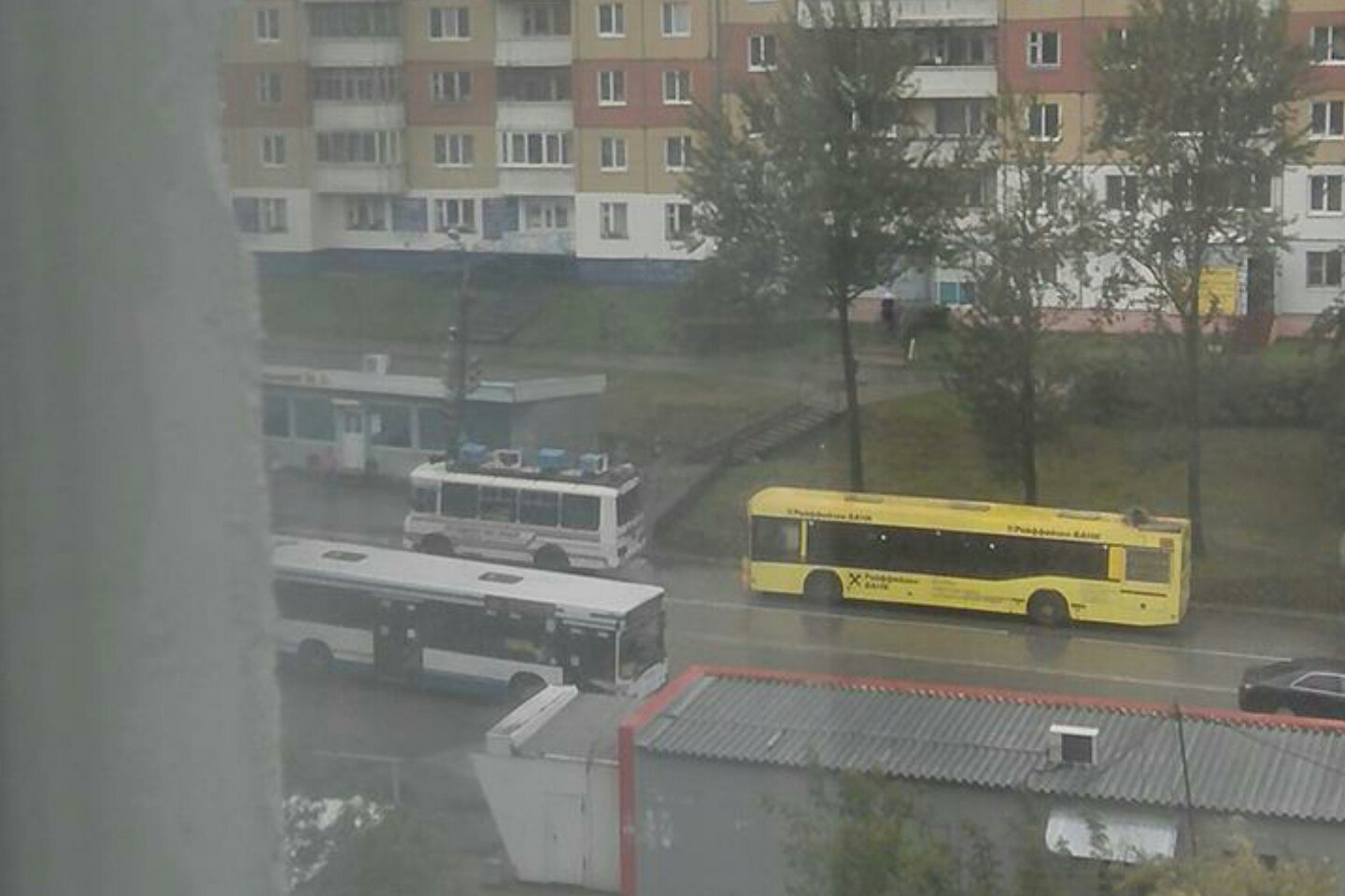 Очевидцы увидели на улицах Перми "выборомобиль"