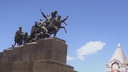 В Самаре с памятника Чапаеву снимут скульптурную группу
