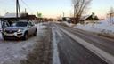 В Самарской области водитель Renault Sandero сбил пешехода на «зебре»