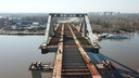 Стройка замерла: самарец снял на видео с высоты недостроенный Фрунзенский мост