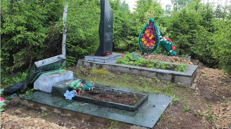 В Чусовом задержали мужчину, разгромившего местное кладбище
