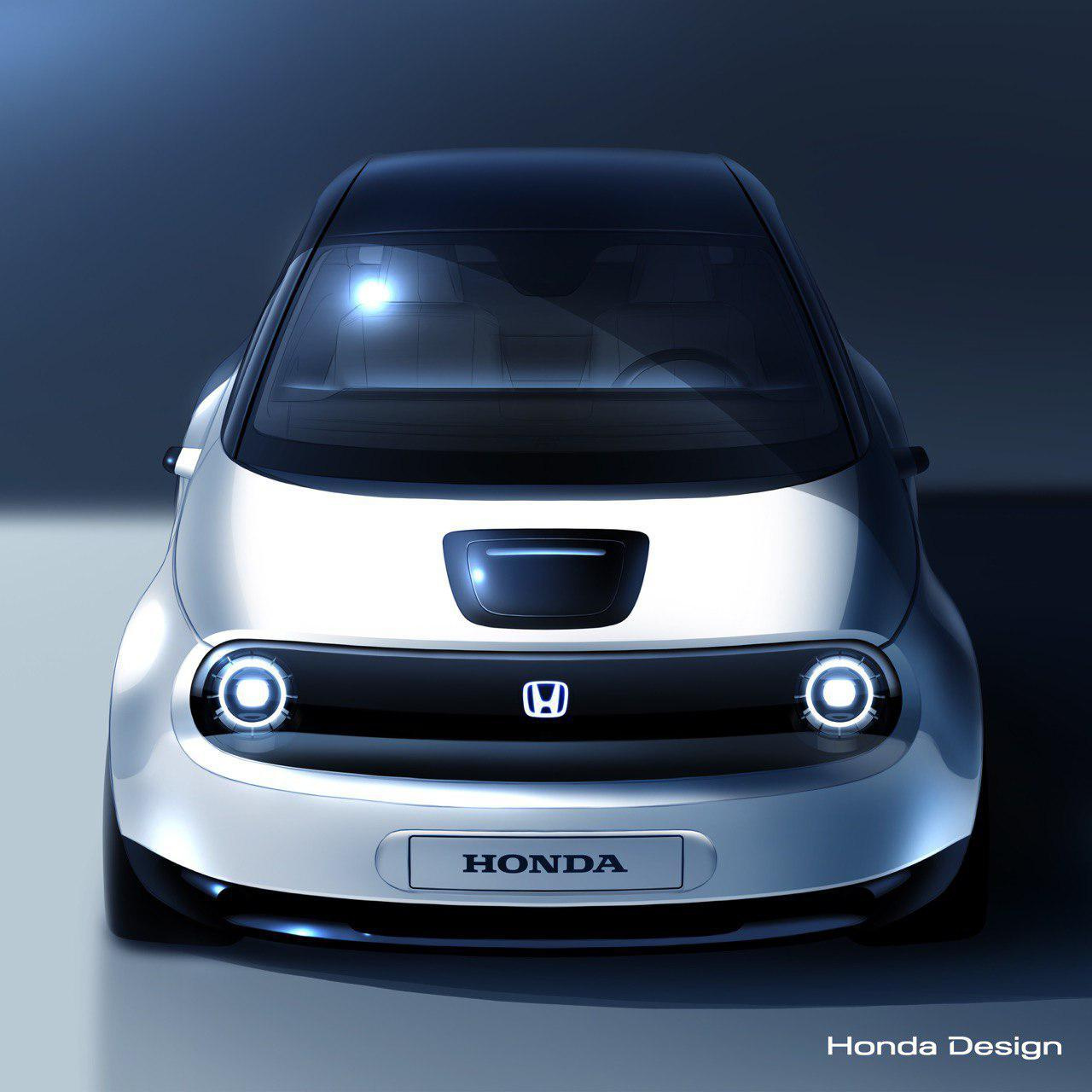 Опубликованное 23 января изображение предсерийного прототипа Honda Urban EV