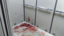 Лифт в крови увидели жители одного из домов на улице Платона Кляты
