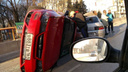 В Ростове-на-Дону произошло массовое ДТП с пятью автомобилями