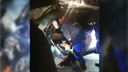 Груда машин: в Самаре в  ДТП водитель легковушки сломал обе ноги
