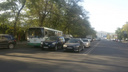 Автобус столкнулся с иномаркой на ЦГБ в Ростове