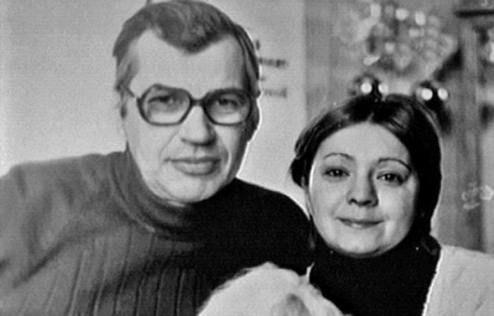 Георгий Бурков с супругой Татьяной Ухаровой