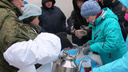 Жителей Красноглинского района 9 Мая накормят 2500 порциями каши