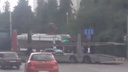 ДТП в Первомайском районе приостановило движение трамваев