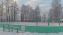В Устьянском районе активисты ТОС отремонтировали каток в деревне Юрятинская