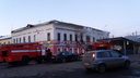 Пожар на Московском проспекте: из здания эвакуировали людей