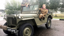 Машина на дровах и старый Willys: в Ярославль приехали легендарные боевые машины