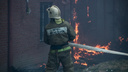 Крупный пожар в центре Ростова локализовали