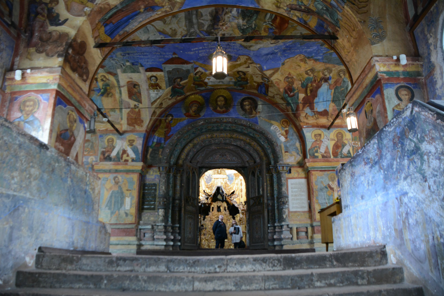Ансамбль стенописей церкви – самый ранний образец монументальной живописи Ярославля XVII века