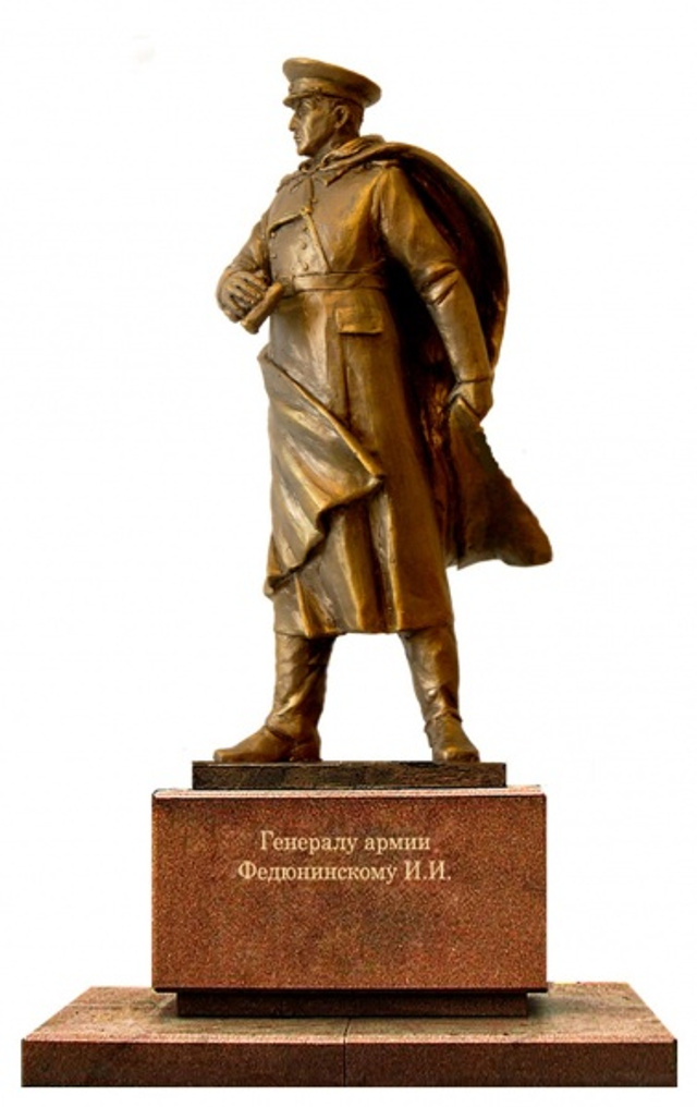 Прототип будущего памятника в честь коренного тюменца, с честью прошедшего через все тягости Великой Отечественной войны