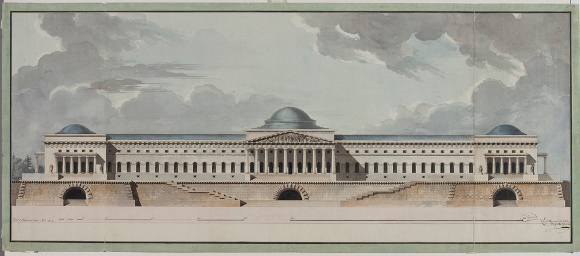 Госпиталь в Одессе. Фасад (1804)