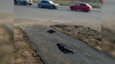 Это провал: в Рыбинске обвалился недавно отремонтированный тротуар