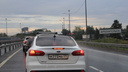 Ограничение скорости введено на двух участках Архангельского шоссе