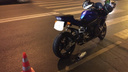 В Самаре водитель Yamaha врезался в стоящий на светофоре мотоцикл