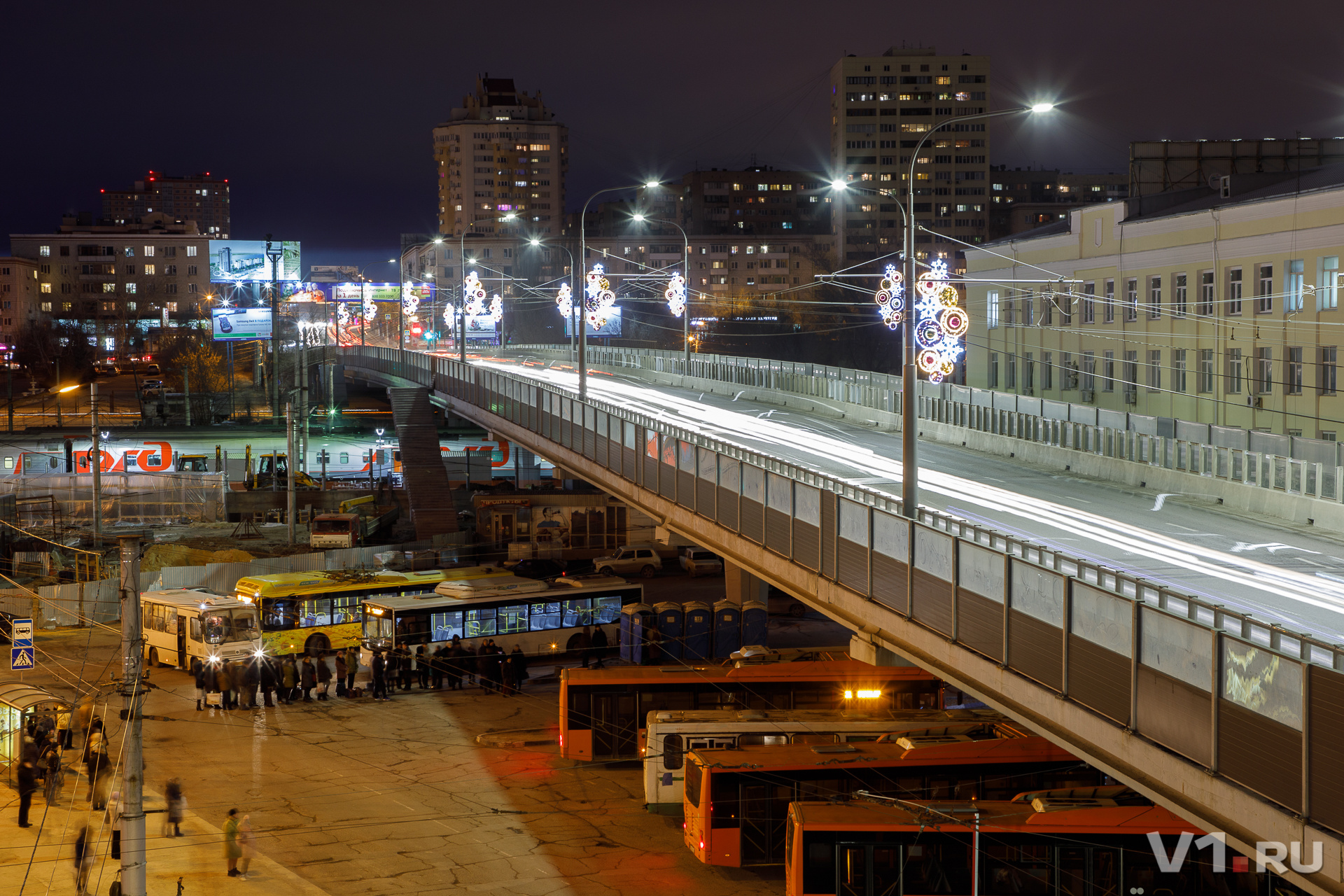 мост через железную дорогу в волгограде