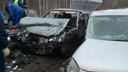 В Ярославле произошло ДТП у церкви: оба авто всмятку