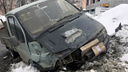 Отвлекся от дороги: водитель «Газели» протаранил ВАЗ-2115 на улице Мориса Тореза