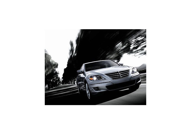 Нынешняя версия седана Hyundai Genesis. Фото Hyundai