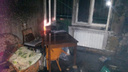 В полночь в Ярославской области сгорела квартира