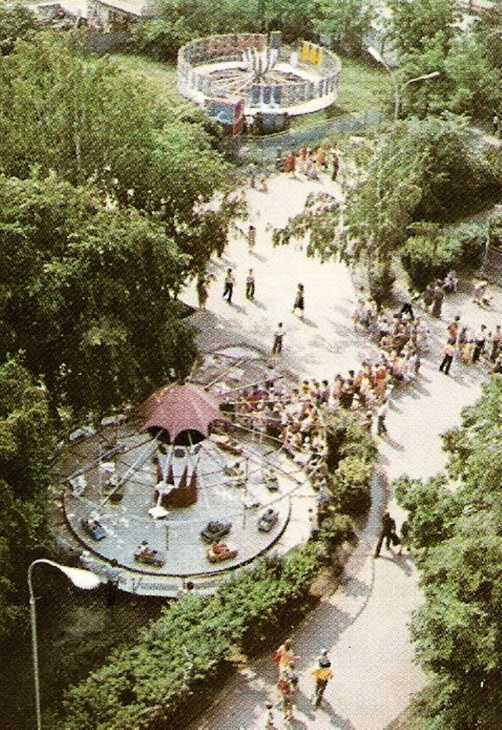 В 80-е годы парк действительно напоминал большой и цветущий сад