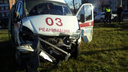 «Серьезно пострадали врачи»: в Тольятти иномарка влетела в карету скорой помощи