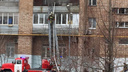 В Самаре пожарные спасли мужчину из горящей квартиры