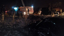 В Рыбинске «десятка»  снесла придорожный столб: есть пострадавшие