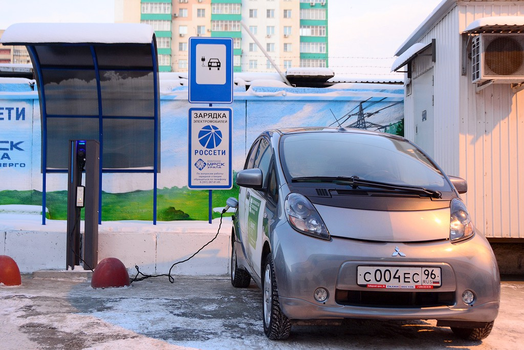 Челябинск в тренде: в начале 2018 года открылась первая электрозарядная станция