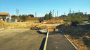 В Ворошиловском районе Волгограда доложили 35 метров забытого асфальта