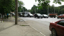В центре Ярославля произошло массовое ДТП с двумя маршрутками и тремя иномарками