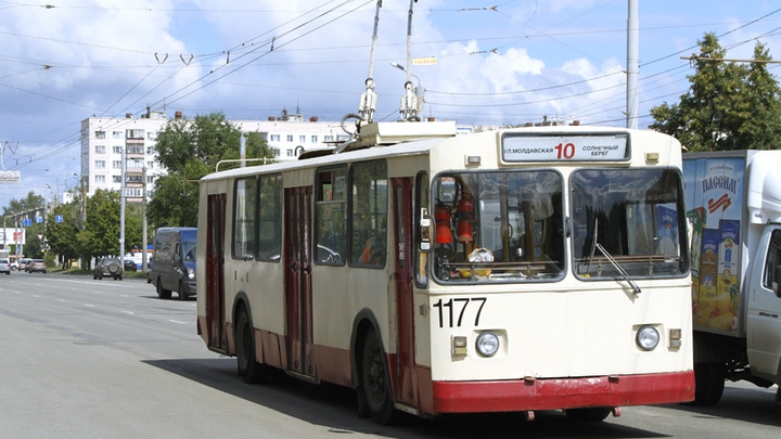 Из-за ремонта дороги троллейбусы в Ленинском районе изменят маршруты