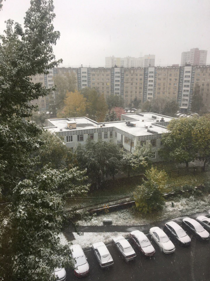 Снегопад сегодня обрушился на все районы города Снегопад сегодня обрушился на все районы города