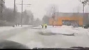 В Рыбинске дорожники заасфальтировали снег